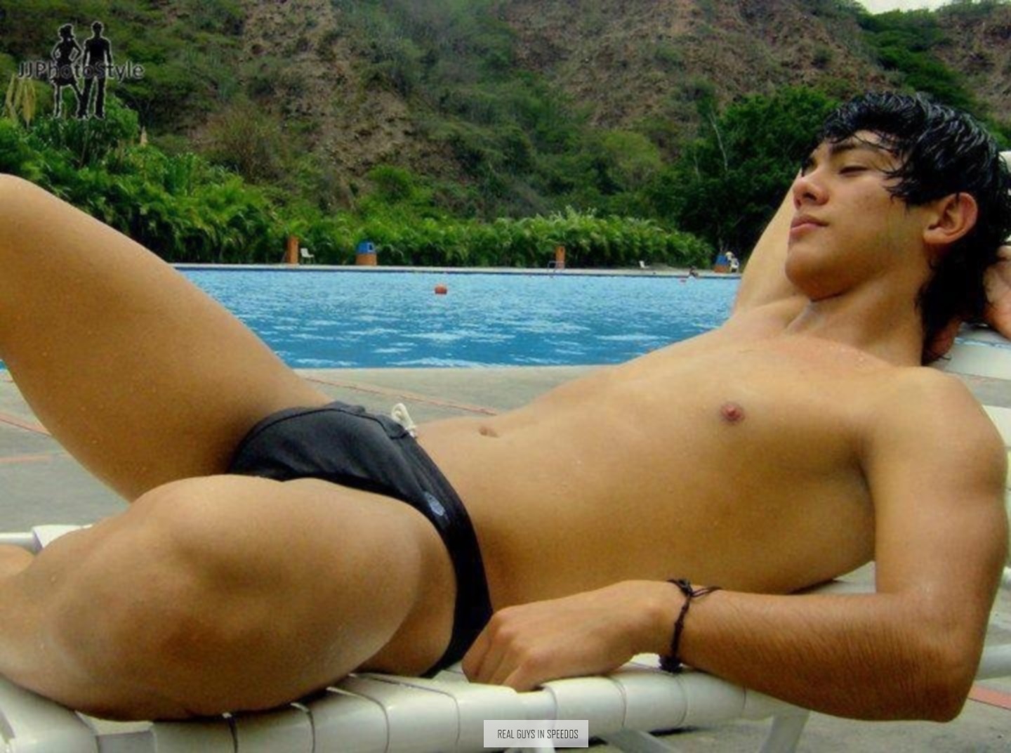 Rippling Abs, Skimpy Speedos: Beachside Lust!