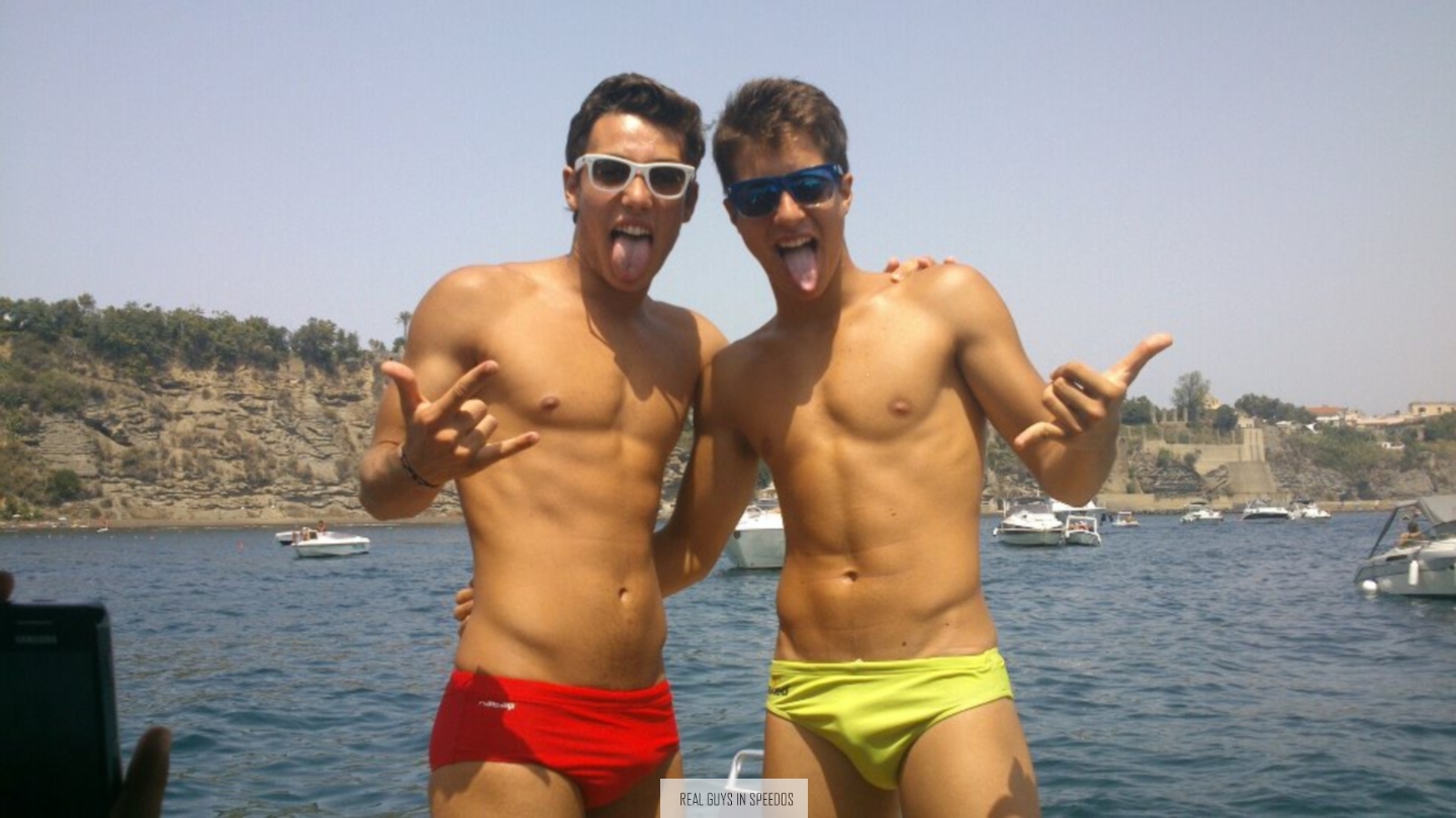 Packages Paraded: Peek at These Peng Speedo Studs!